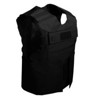 Bullet Proof Vest CORDURA® CARRIER W/ SAPI PLATE POCKETS NEW