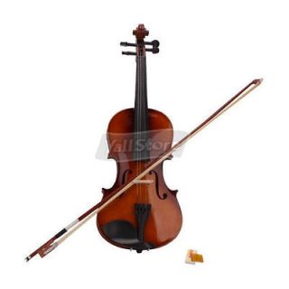 Newly listed New Acoustic Violin 4/4 Full Size with Case and Bow Rosin 