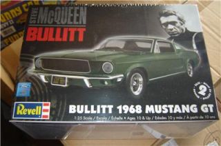 25 bullitt mustang revell plastic model kit limited