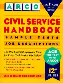 Civil Service Handbook How to Get a Civil Service Job 1995, Hardcover 