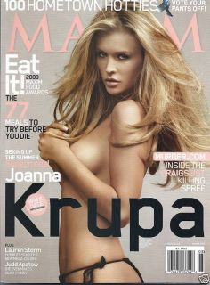   MAGAZINE Joanna Krupa Craigslist Lauren Storm Judd Apatow Food Awards