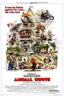 John Belushi Kevin Bacon John Landis Signed x9 Animal House Movie 