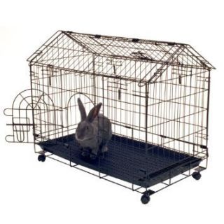    aire A Frame Bunny House 29 5 L x 16 5 W x 24 H Bunny Rabbit Cage