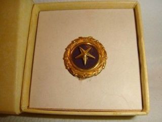   MOTHERS GOLD STAR SON KILLED IN ACTION KIA PINBACK BROOCH LAPEL PIN