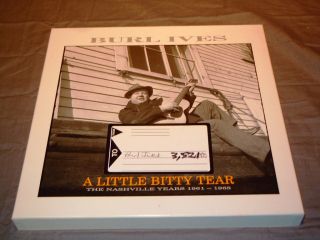 Burl Ives A Little Bitty Tear The Nashville Years 1961 1965 5 CD Box 