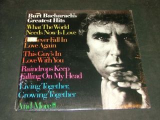 burt bacharach s greatest hits album lp # sp 3661