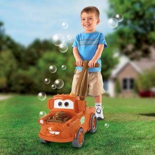 Fisher Price Cars Bubble Blowing Mater Movie Lawn Figure Disney Pixar 