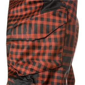 NWT Burton White Collection Division Pants Plaid Red XL