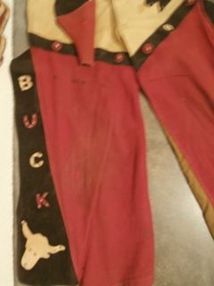 1930 Vintage Kids Buck Jones Rangers Cowboy Suit Outfit Vest Pants 