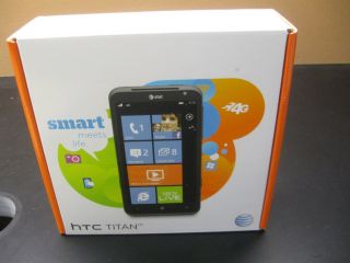 HTC Titan Black at T Windows Smartphone Brand New SEALED  