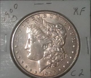 1900 O Morgan silver dollar in extra fine condition. coin# C2