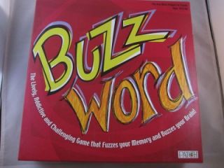 Buzz Word Board Game Ages 10 4 Players Team Patch 7363 Family 