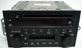 2005 BUICK ALLURE FACTORY OEM AM / FM STEREO RADIO WITH CASSETTE AND 