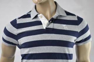 Mens Abercrombie A F Bartlett Ridge Polo T Shirt Tops Size L Muscle 