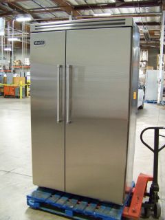 Viking 48 Stainless Steel Built in Refrigerator Model VCSB483 48 Off 