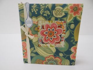 CR Gibson Deluxe Kitchen Recipe Binder Great for Holding Your Recipes 