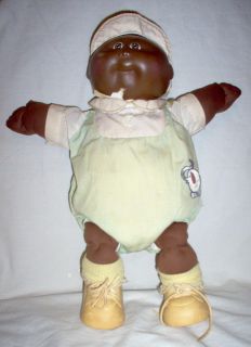Original Cabbage Patch Doll Black Male Child 1971 82 Appal Artwork 