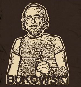 Charles Bukowski Shirt Drinking Poetry Novel Beer Barfly Hank Cool T 