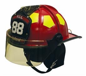Bullard USTM5 Traditional Firedome® Matte Helmet with 4 Faceshield 