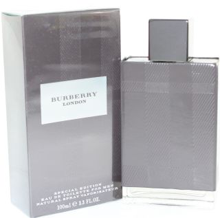 Burberry London Special Edition 3 3 oz EDT Spray for Men New in Box by 