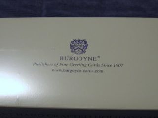 Burgoyne 27 Elegant Hand Crafted Holiday Card Christmas