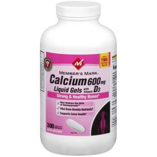 calcium 600 vitamin d3 liquid gels 600 mg 300 softgels