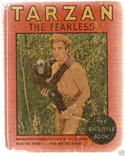Tarzan The Fearless Big Little Book Edgar Burroughs