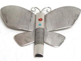 Natasha Peshlakai Fabulous Silver Butterfly Pin L@@K 