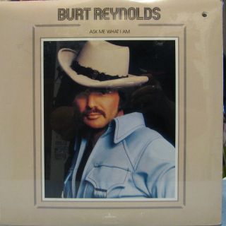 BURT REYNOLDS LP Record Album & Poster Sealed Music ASK ME WHAT I AM 
