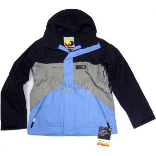 Burton Mens 2012 Snowboard Blue 23 Iron Gray Black Poacher Jacket 