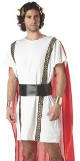 Mens Costume Greek Roman Emperor Toga Party Outfit XL