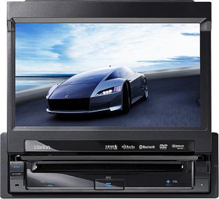 Clarion VZ400 7 Car in Dash DVD CD  WMA Player Touchscreen w 