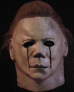 Michael Myers Blood Tears Halloween 2 Full Head Costume Mask Adult New 