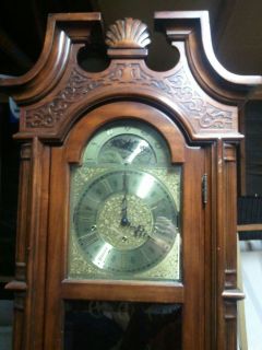 Origonal Herschede Kieninger Movement Grandfather Clock