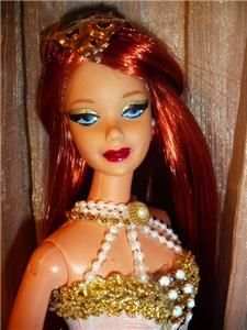 Calypso Goddess of The Ocean Sea Barbie Doll OOAK Greek Myth Red Hair 