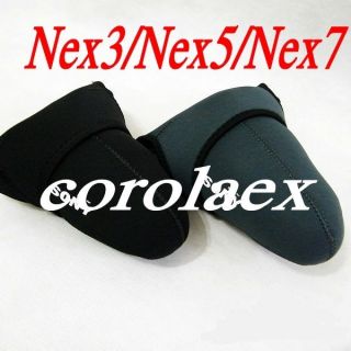 Camera & Lens Soft Bag/Case for Sony NEX 5C NEX3C NEX 5N NEX 7 18 55mm 