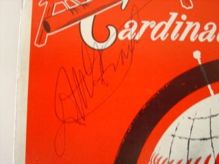   Series Program Signed By Cab Calloway +3 Cardinals Yankees (sku 15883