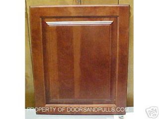 Raised Panel Cabinet Doors 22 x 22 Cherry Stained