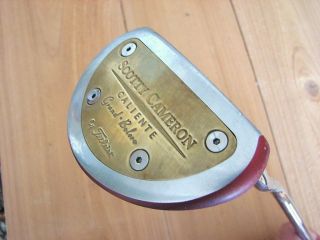 SCOTTY CAMERON CALIENTE by TITLEIST PUTTER 34 1 2