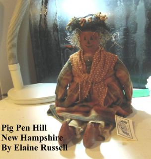Vintage Pig Pen Hill Elvira 1995 by Elaine Russell