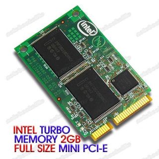 Intel 2GB Turbo Cache Memory Mini PCI E Card Full Size
