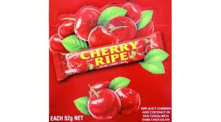 Cadburys Cherry Ripe 48x52g Bulk Box Cherryripe Milk Chocolate Bars 