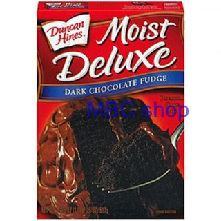 Duncan Hines Moist Deluxe Best Premium Cake Mix Variety Food Dessert 