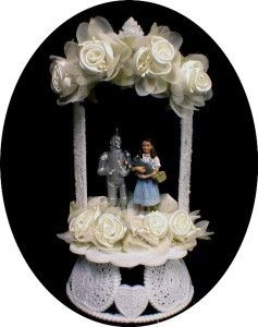Tinman Dorothy Wizard of oz Wedding Cake Topper Top Now I Know I Have 