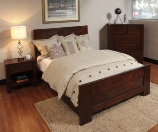 Rustic King Size Bed