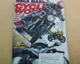 Yamaha Star VMAX Can Am Spyder RS Motorcycle Magazine