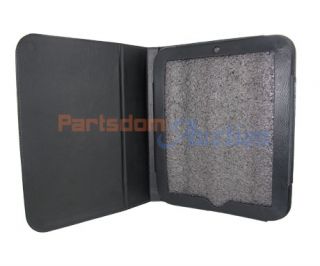 Folio Leather Stand Case Cover for HP Touchpad Tablet