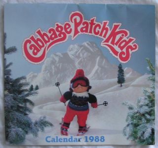 Cabbage Patch Kids 1988 Calendar