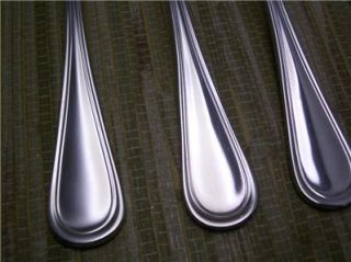 Calderoni 18 10 Stainless Italy Oxford Salad Forks Set of 4 New