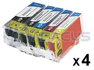   Cartridges w Chip for Canon PIXMA MX870 MX860 iP3600 Printer